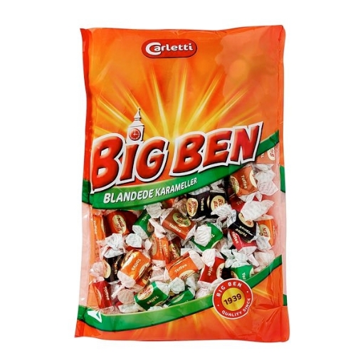 Billede af Carletti Big Ben Karameller 400 g.