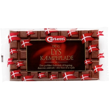 Billede af Carletti Kæmpeplade lys 170 g. MHT. 25-04-2025