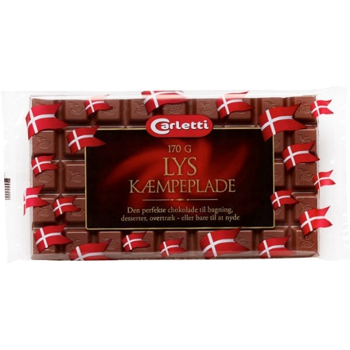 Billede af Carletti Kæmpeplade lys 170 g. MHT. 25-04-2025