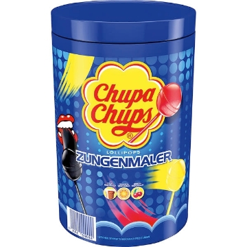 Billede af Chupa Chups Slikkepind (farver tungen) 12 g.