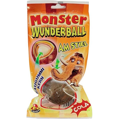 Egen Typisk Hør efter DOK Monster Magic ball på en pind Cola 80 g. ‖ Slik til hele familien -  Slikposen.dk