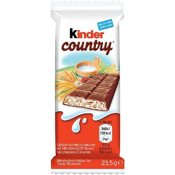 Billede af Ferrero Kinder Country 23,5 g.