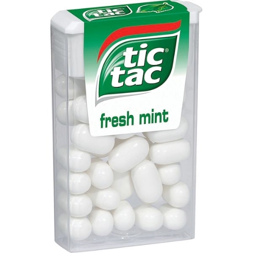 Tic Tac Frisk Mint 18 g. Slik til familien - Slikposen.dk