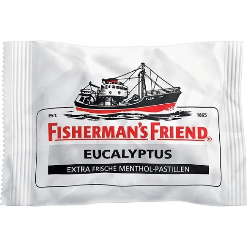 Billede af Fishermans Friend Menthol & Eucalyptus 25 g.