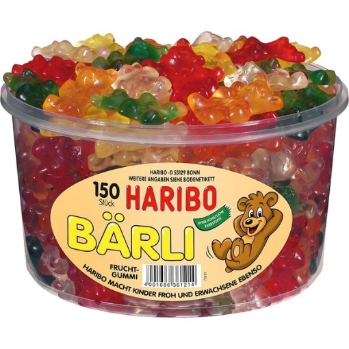 Billede af Haribo Teddy Bjørne 1200 g.