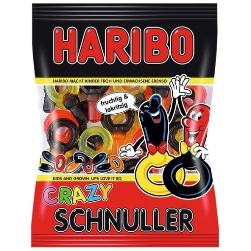 Billede af Haribo Skøre Vingummi Sutter 175 g.