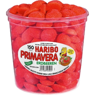 Billede af Haribo Jordbær Mega 1050 g.