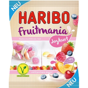 Billede af Haribo Fruitmania Joghurt 160 g.