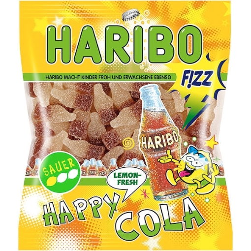 Billede af Haribo Happy Cola Lemon 175 g.