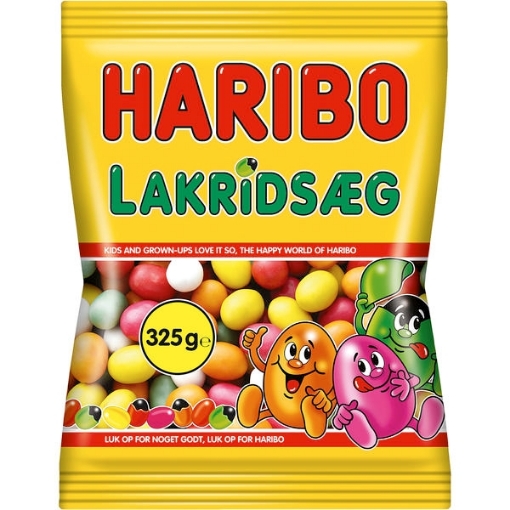 Celsius æg jeg behøver Haribo Lakridsæg 325 g. ‖ Slik til hele familien - Slikposen.dk