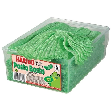 Billede af Haribo Pasta Basta Æbel Sur 1125 g.