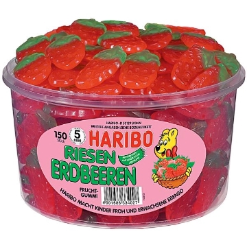 Billede af Haribo Gigant Jordbær 1350 g.