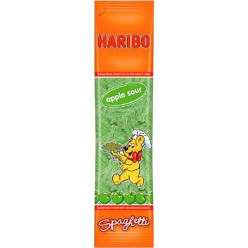 Billede af Haribo Spaghetti Æble Sur 200 g.