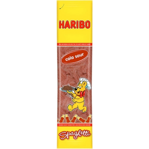 Billede af Haribo Spaghetti Cola Sur 200 g.