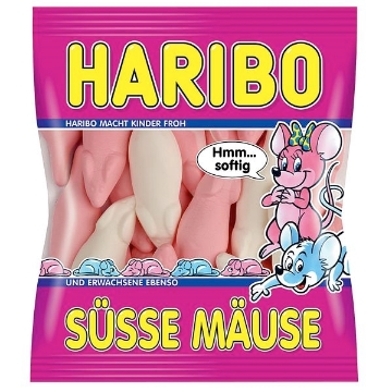 Billede af Haribo Søde Mus 175 g.