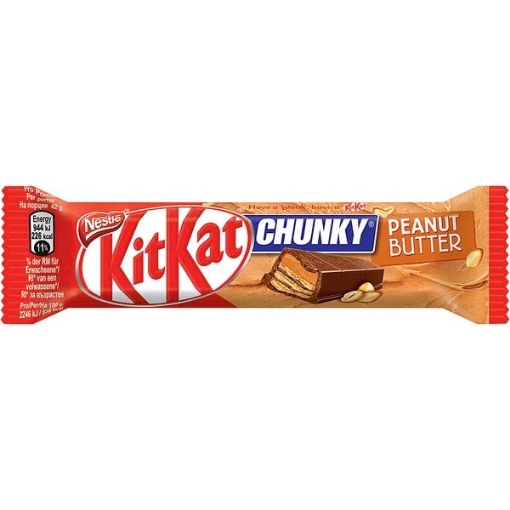 forkæle gele fremstille KitKat Chunky Peanut Butter 42 g. ‖ Slik til hele familien - Slikposen.dk
