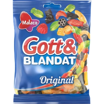 Billede af Malaco Godt & Blandet, Original 550 g.
