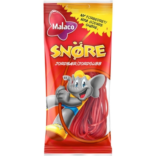 Malaco Snøre 94 g. ‖ familien - Slikposen.dk