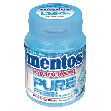 Billede af Mentos Tyggegummi, Pure Fresh Mint 70 g.