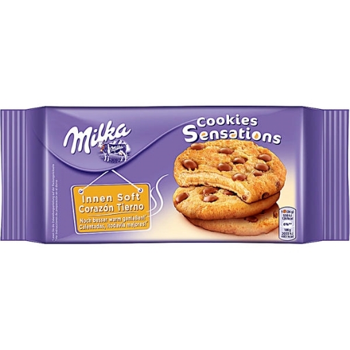 Billede af Milka Cookie Sensations innen soft 156 g.