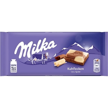 Billede af Milka Ko Pletter 100 g.