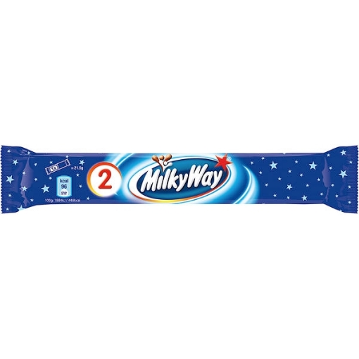 let forsætlig Varme Milky Way 2er Pack 43 g. ‖ Slik til hele familien - Slikposen.dk