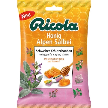 Billede af Ricola Honning Alpe Salvie 75 g.