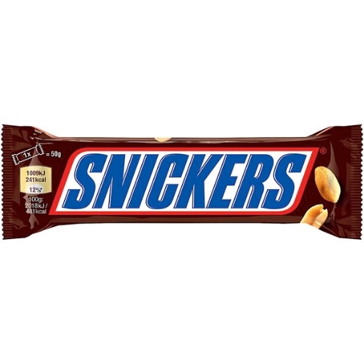 butik snave Myre Snickers 50 g. ‖ Slik til hele familien - Slikposen.dk