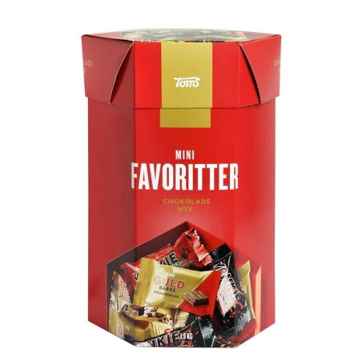 Toms Mini Favoritter 1900 g. ‖ Slik til familien - Slikposen.dk