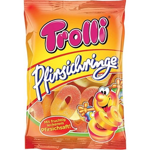 Billede af Trolli Pfirsichringe 150 g.