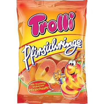 Billede af Trolli Pfirsichringe 200 g.