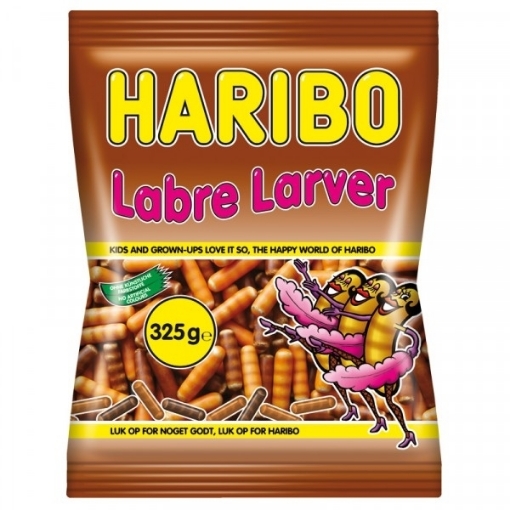 Billede af Haribo Labre Larver 325 g.