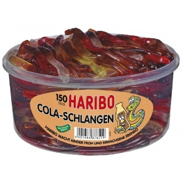 Billede af Haribo Cola Slanger 1050 g.