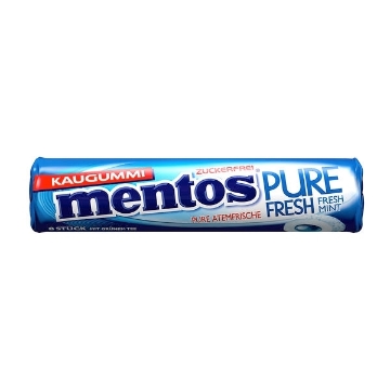 Billede af Mentos Gum Pure Fresh Mint 15,5 g.MHT. 05-2024