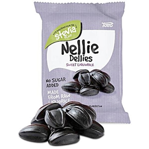 Billede af Nellie Dellies Sød Lakrids STEVIA 90 g.