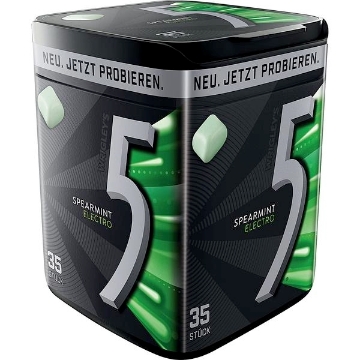 Billede af Wrigley's 5 Gum Spearmint 81 g.