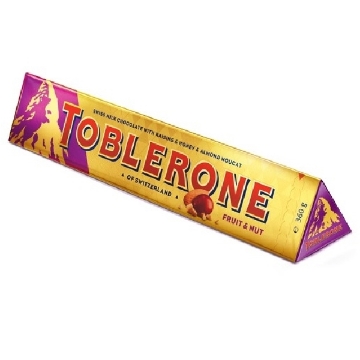 Billede af Toblerone Frugt og Nødder 360 g.