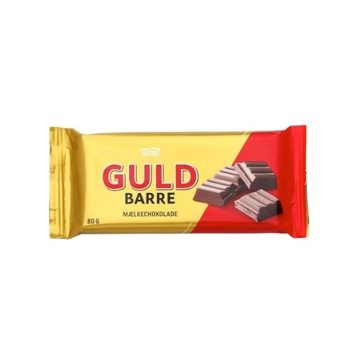 Toms Guld Mælk 80 g. ‖ til hele Slikposen.dk