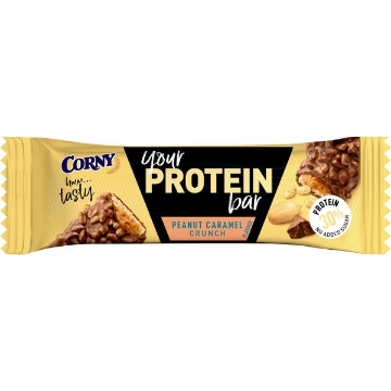 Billede af Corny Protein Jordnød & Karamel Knas 45 g.