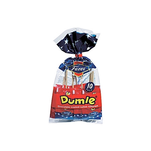 Billede af Fazer Dumle slikpinde 10er 100 g.