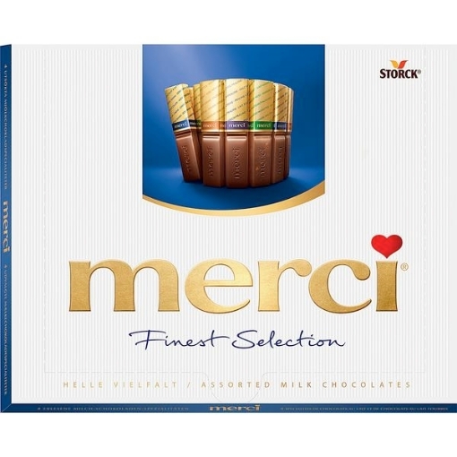 Billede af Merci Lys Chokolade 250 g.MHT.01-06-2026