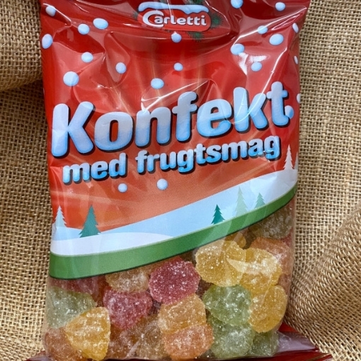 Carletti konfekt med frugtsmag 450 g, ‖ til hele familien - Slikposen.dk
