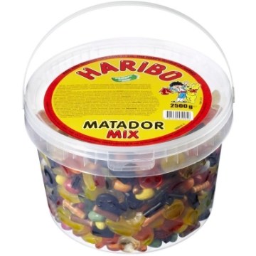 Billede af Haribo Matador Mix 2500 g.