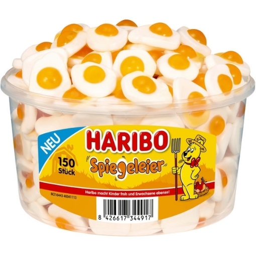 det tvivler jeg på Hjemløs som resultat Haribo Spejlæg 975 g. ‖ Slik til hele familien - Slikposen.dk