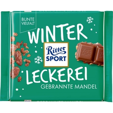 Billede af Ritter Sport Brændte Mandler 100 g.
