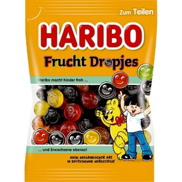 Billede af Haribo Frukt Dropjes 175 g.