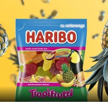 Billede af Haribo Tropi Frutti 175 g.