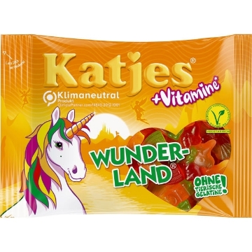 Billede af Katjes Wunderland Vitamin Frugt 175 g.