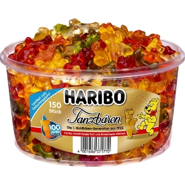 Billede af Haribo Danse Bjørne 1200 g.