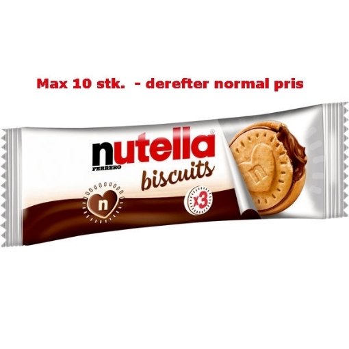 Billede af Ferrero Nutella Biscuit 3stk/41,4 g. MHT. 18-03-2026